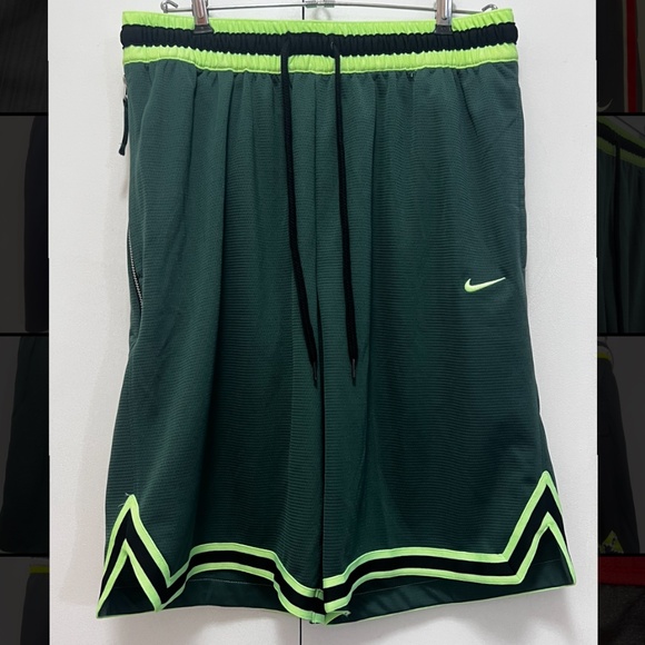 Green Nike Dri-fit athletic shorts NWOT - Picture 1 of 4